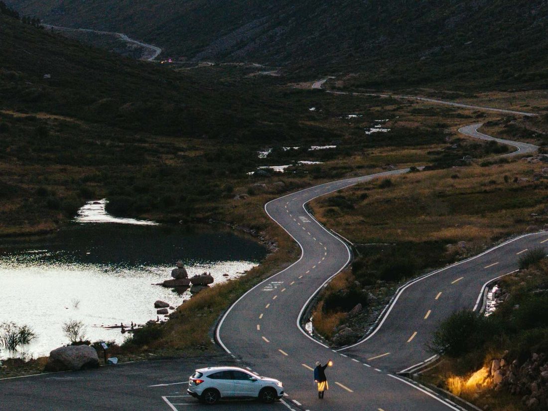 G318 Highway through Western Sichuan