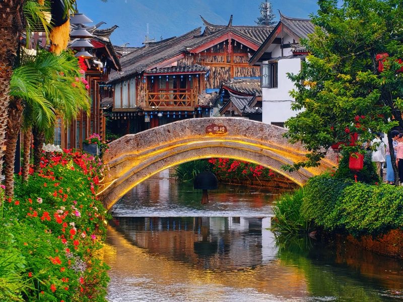 Lijiang Canals & Stone Bridges
