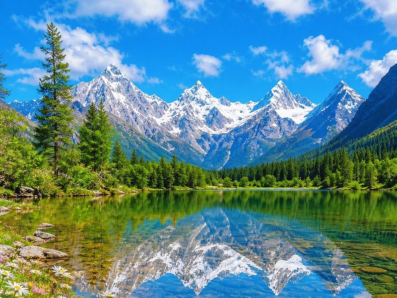 Shuangqiao Valley — Mount Siguniang