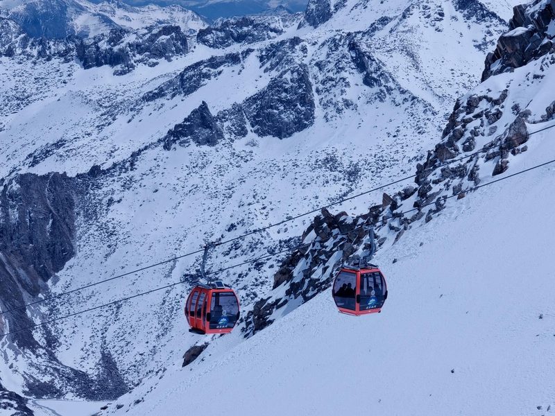 Dagu Glacier Cable-Car Viewpoint