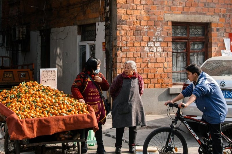 Old lanes near Baima Temple Street, Chengdu