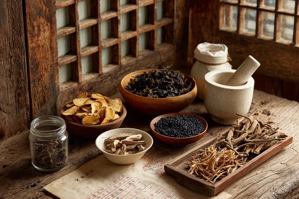 Traditional Chinese medicine clinic near Wenshu Monastery, Chengdu